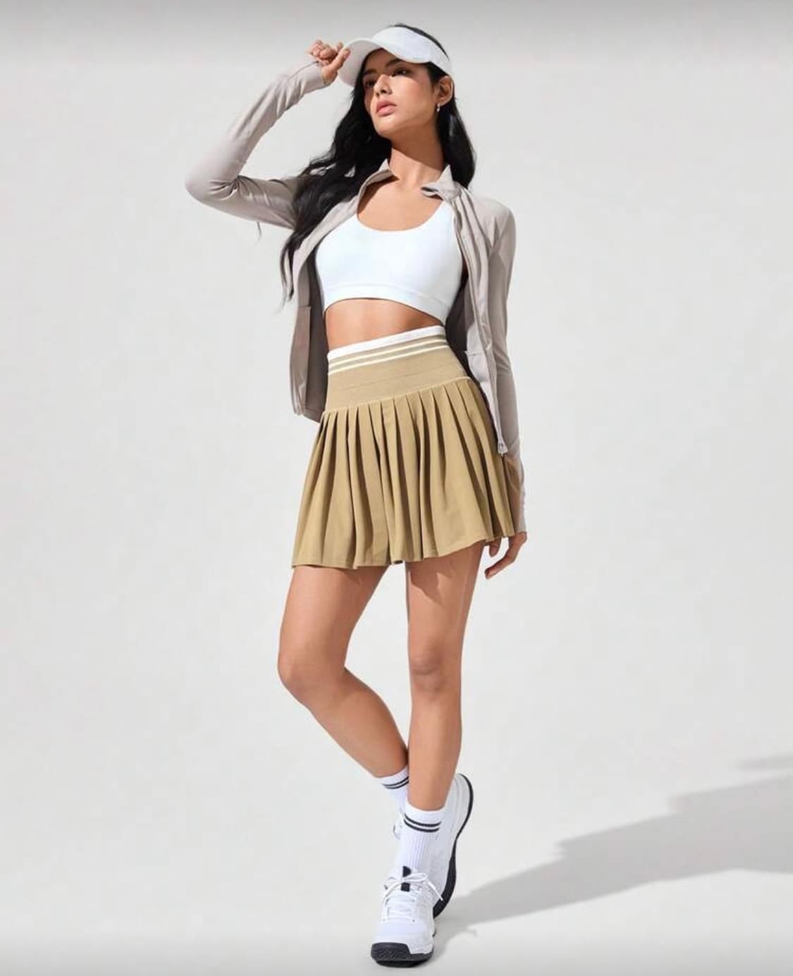 플리츠 스커트 M 상품이미지8