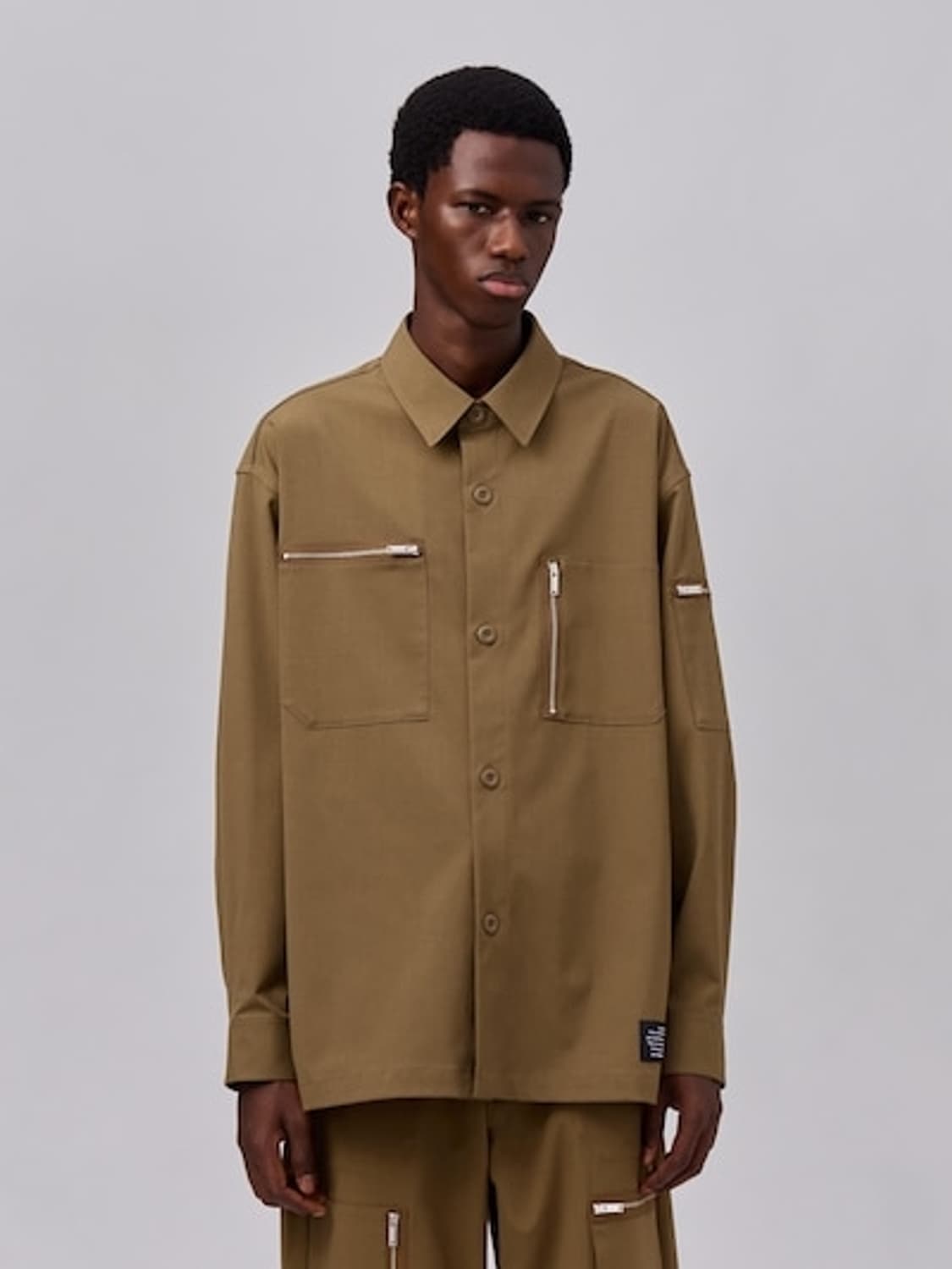 지유GU x 언더커버UNDERCOVER/지퍼 포켓 셔츠/L 상품이미지2