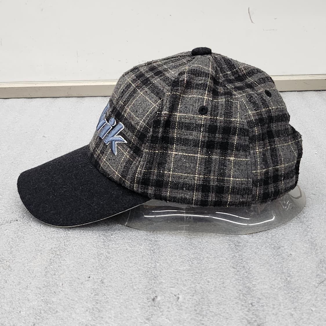 볼빅 정품 골프모자 울50% 체크패턴  프리 상품이미지3