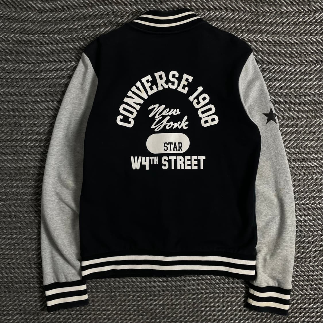 00s 컨버스 빅로고 올드스쿨 스웻 바시티 자켓o 3627 상품이미지1