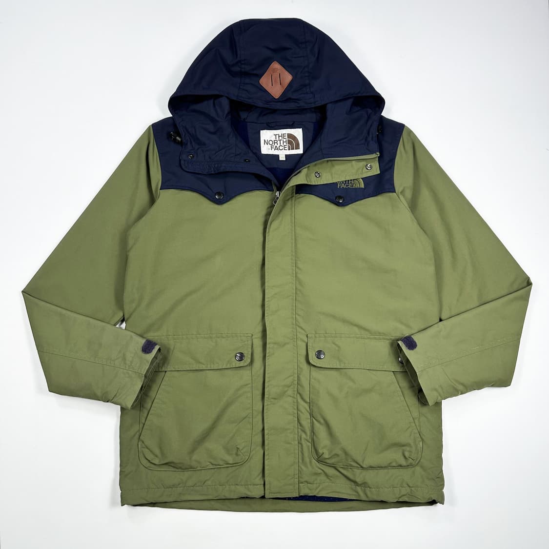 노스페이스 화이트라벨 카키 바람막이 자켓 (L) 상품이미지2