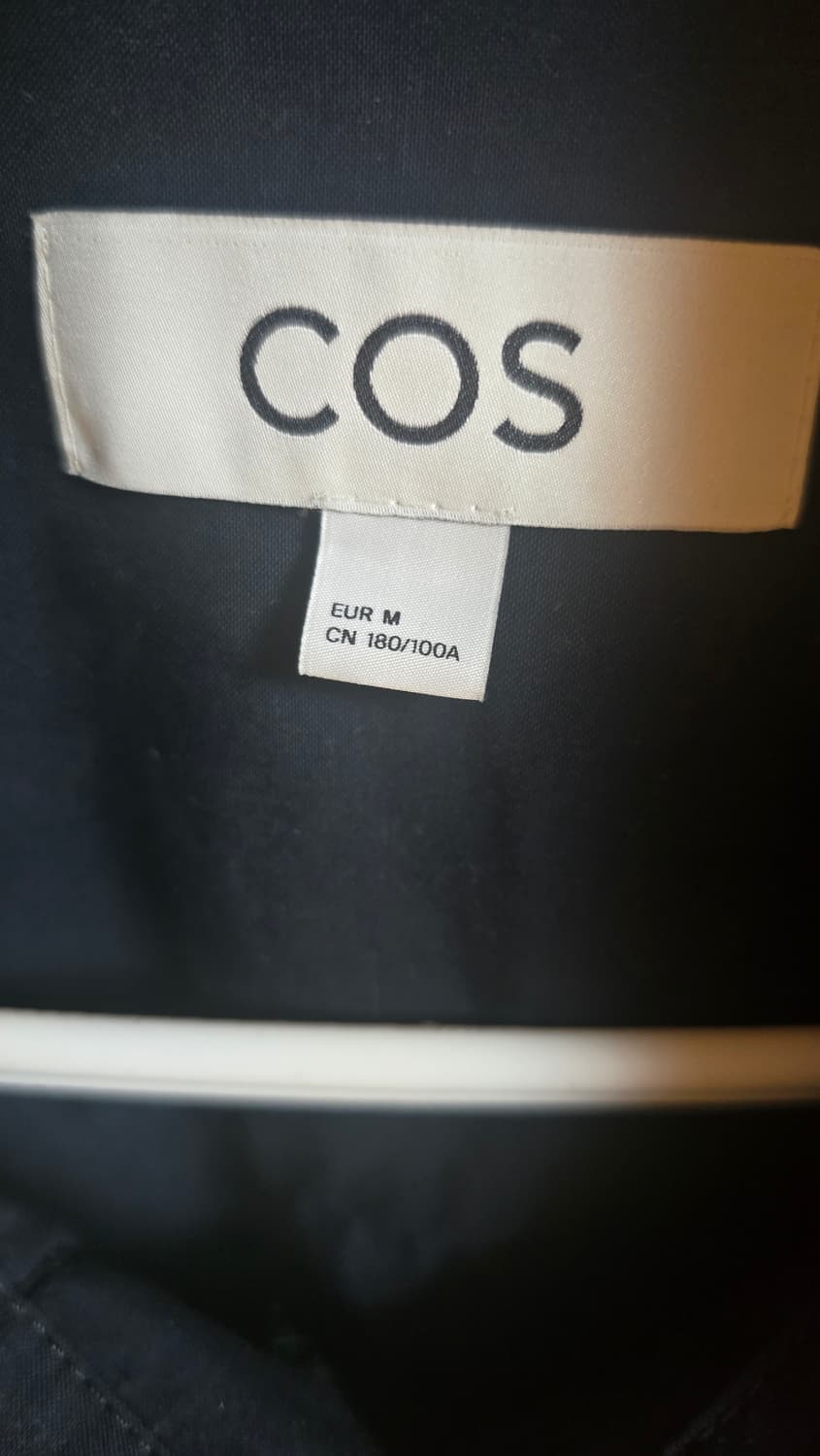 코스 cos 블랙 셔츠 자켓 105 상품이미지3