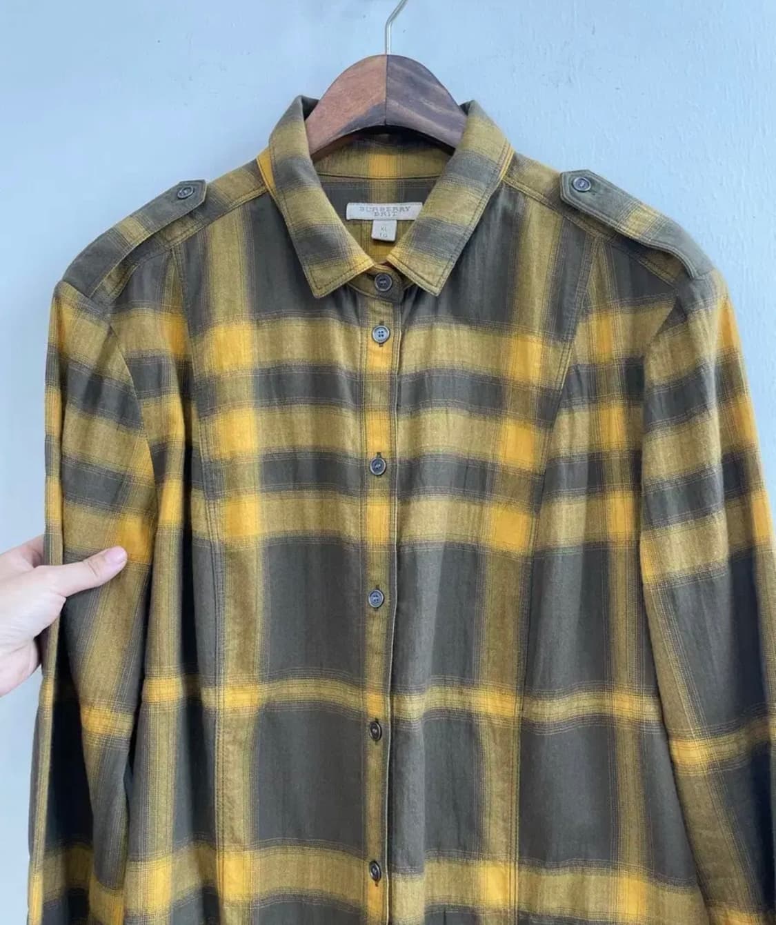 [정품] 버버리(Burberry ) 노바체크 견장 셔츠 95 상품이미지2