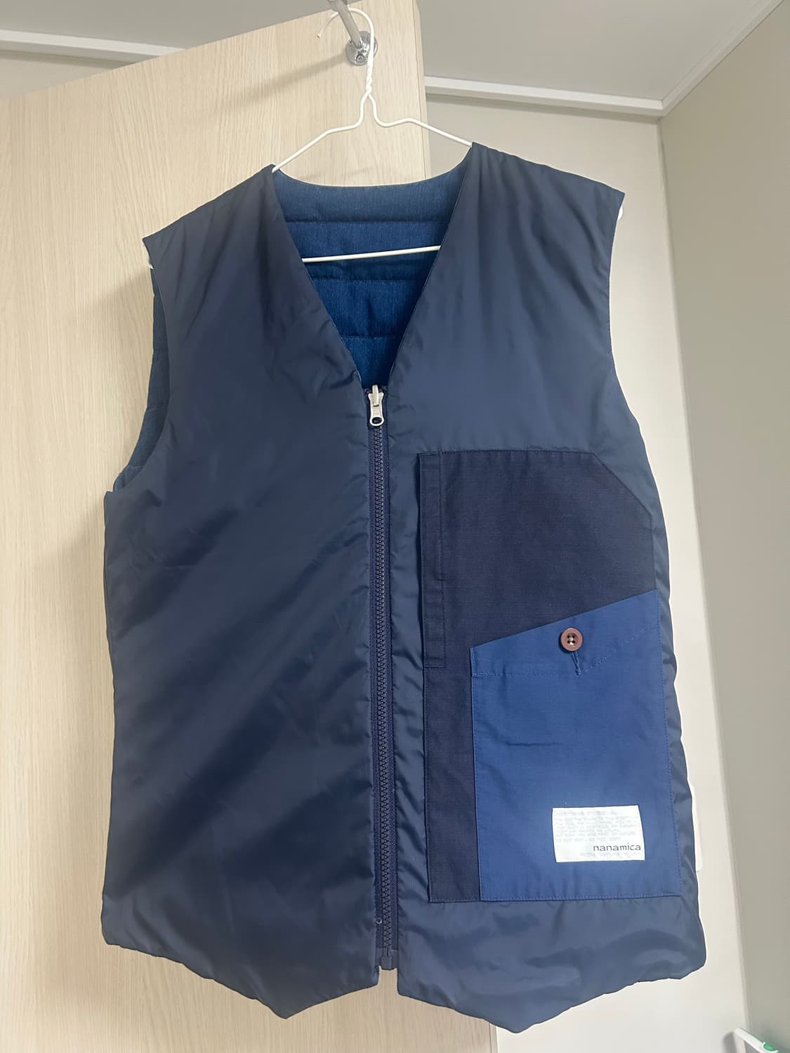 나나미카 인디고 베스트 팝니다. S사이즈 상품이미지3