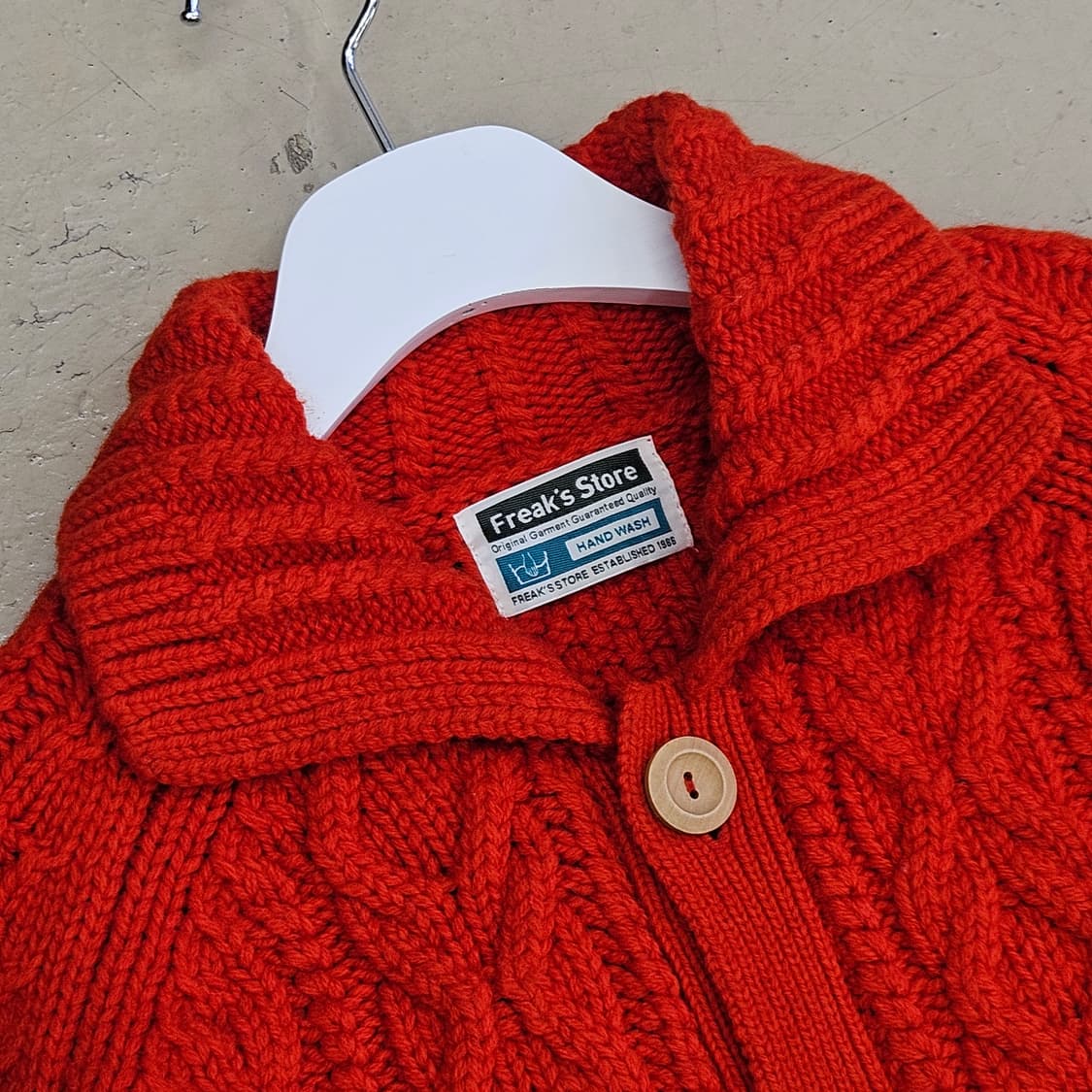 FREAK'S STORE 프릭스스토어 피셔맨 니트 스웨터 코위찬 XL 상품이미지2