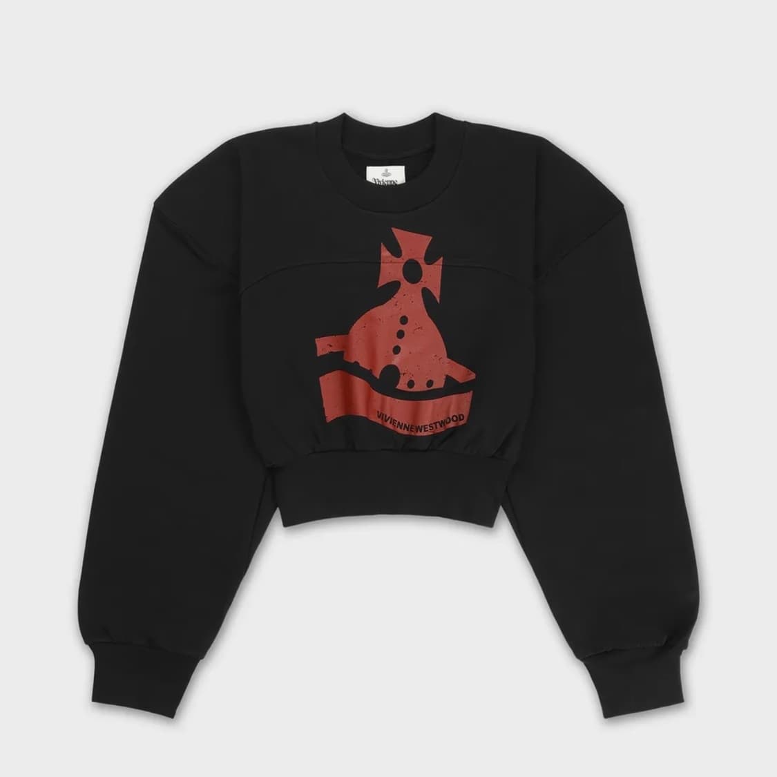 비비안웨스트우드 크롭 맨투맨 상품이미지1