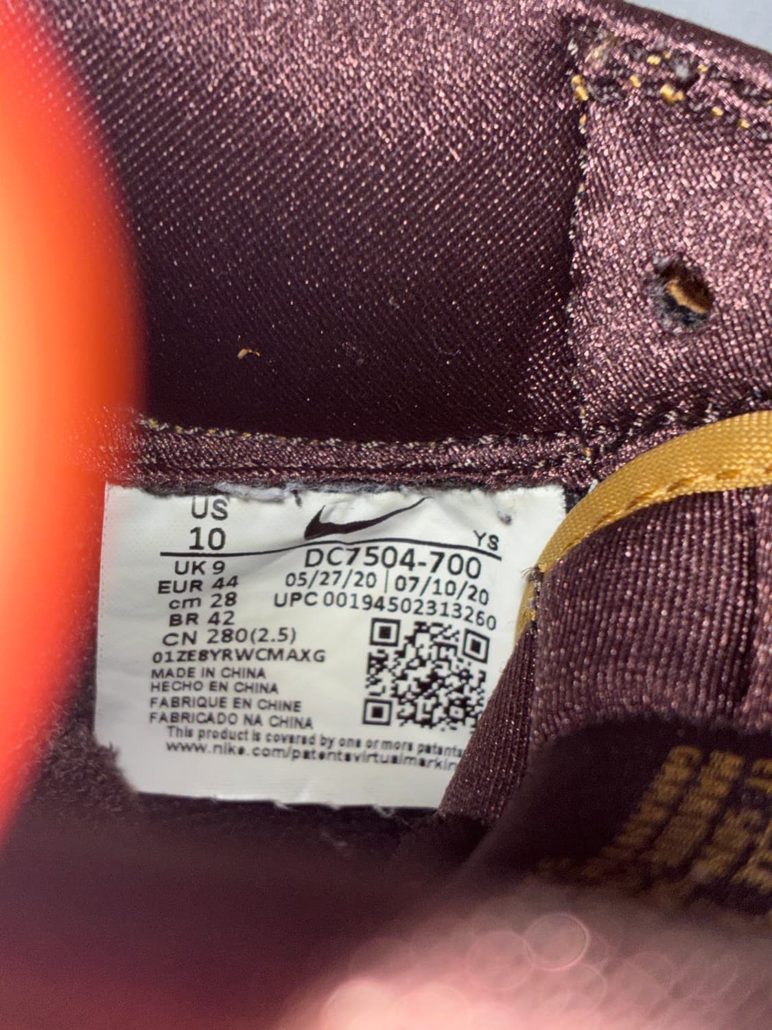 280) 나이키 에어포스 위트 모카 상품이미지7