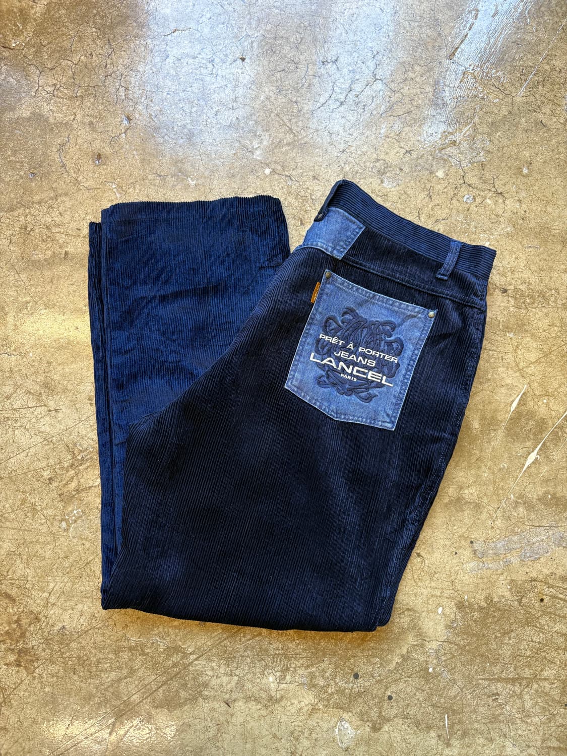 90s 란셀 LANCEL 와이드 코듀로이 팬츠 상품이미지1