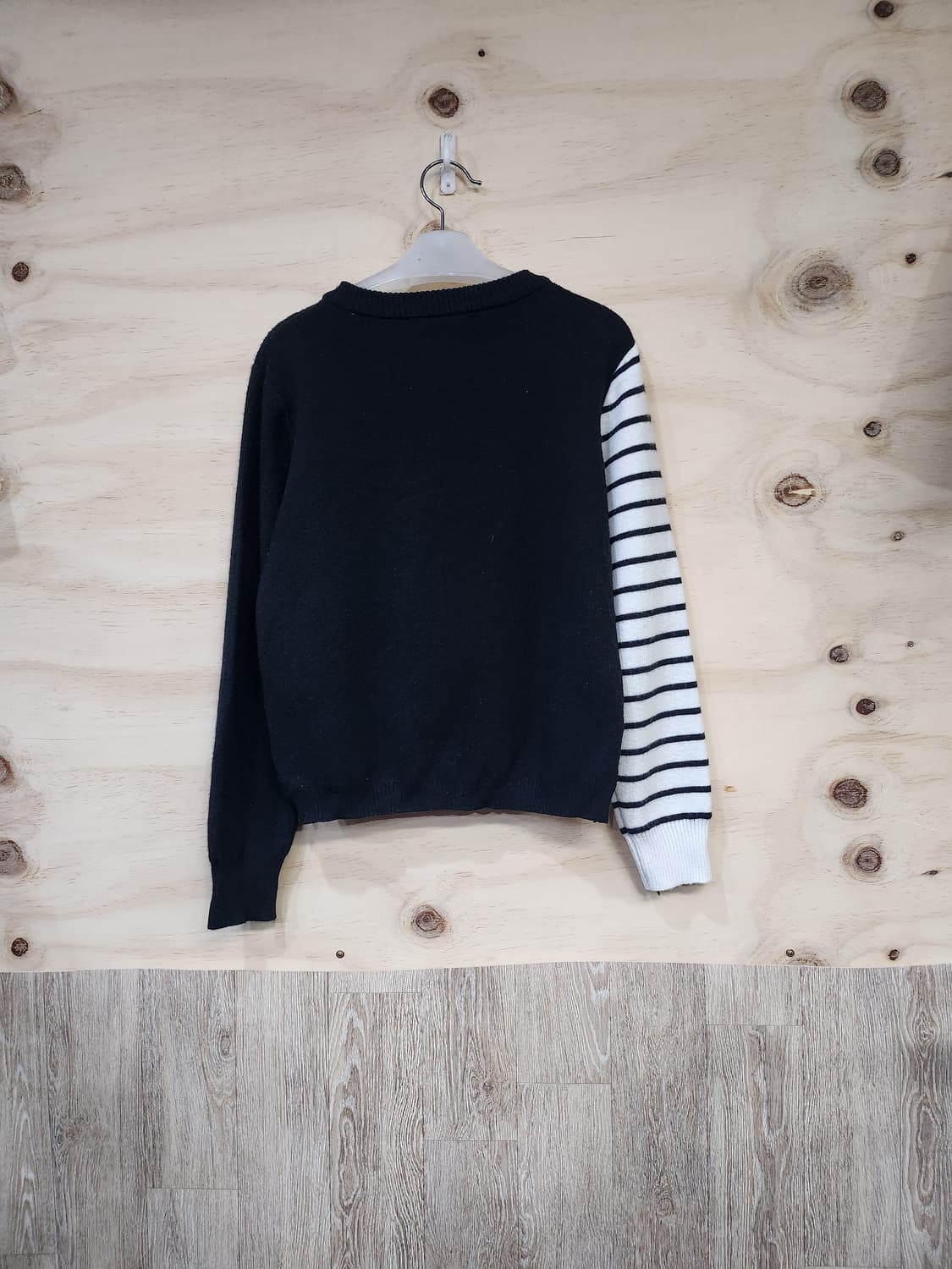 672) 사선 단추 포인트 가디건 상품이미지2