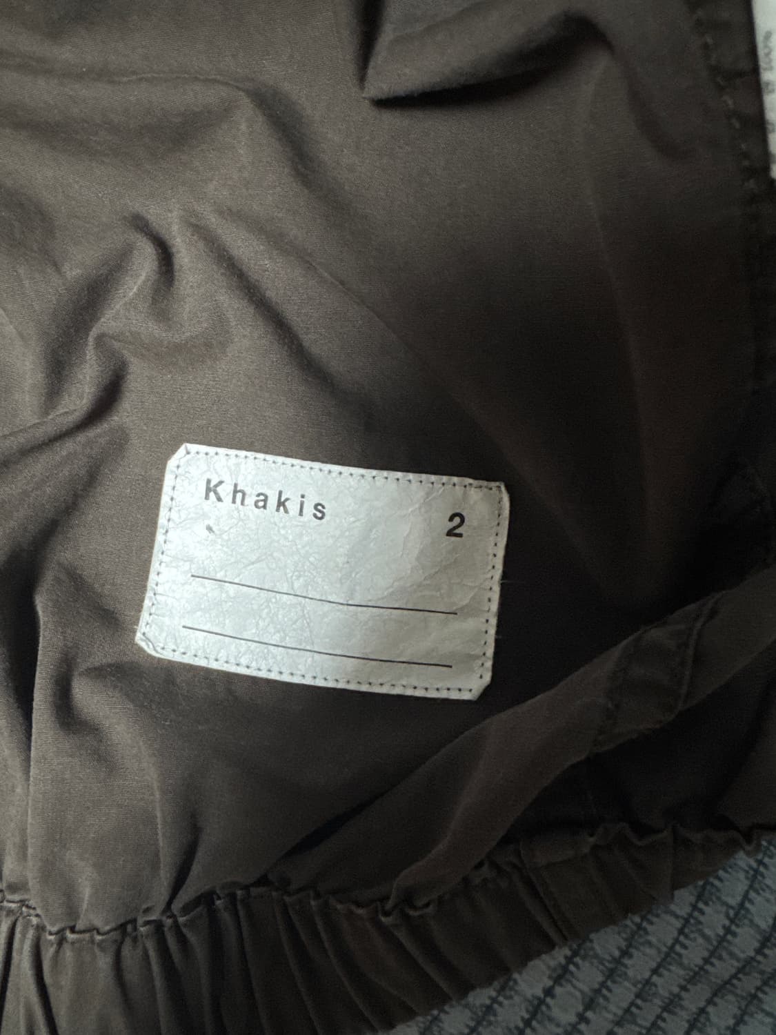 카키스 후디드 윈드 재킷 상품이미지5