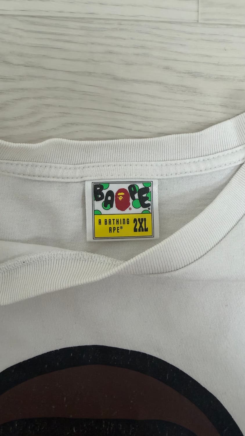 베이프 하트 베이비 마일로 티셔츠 판매 상품이미지5