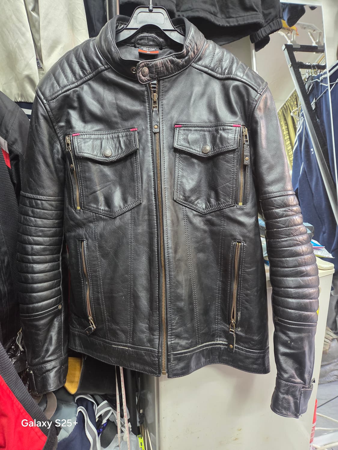 본프리   블랙   라이더  자켓 상품이미지1