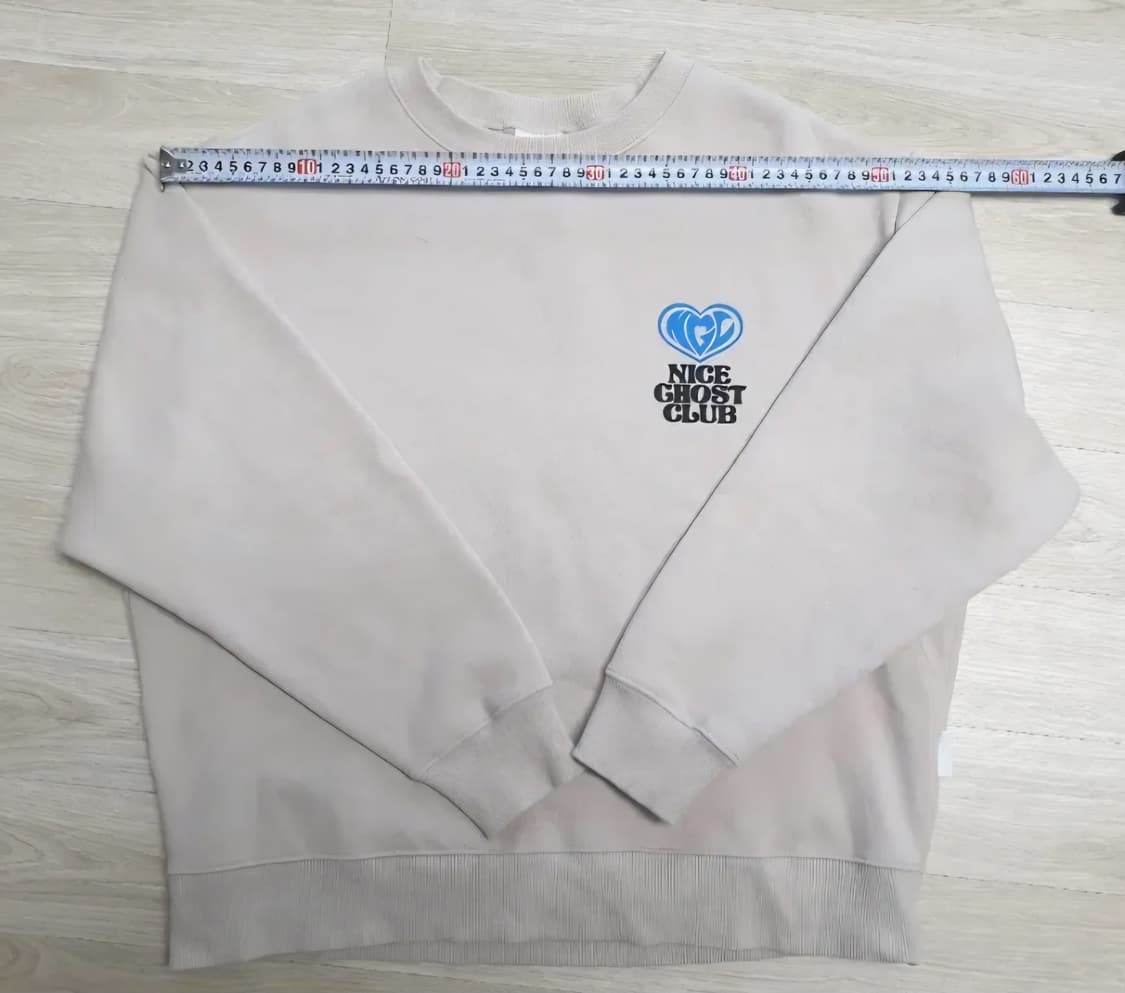 Nice Ghost Club 기모맨투맨 S 2장 상품이미지5