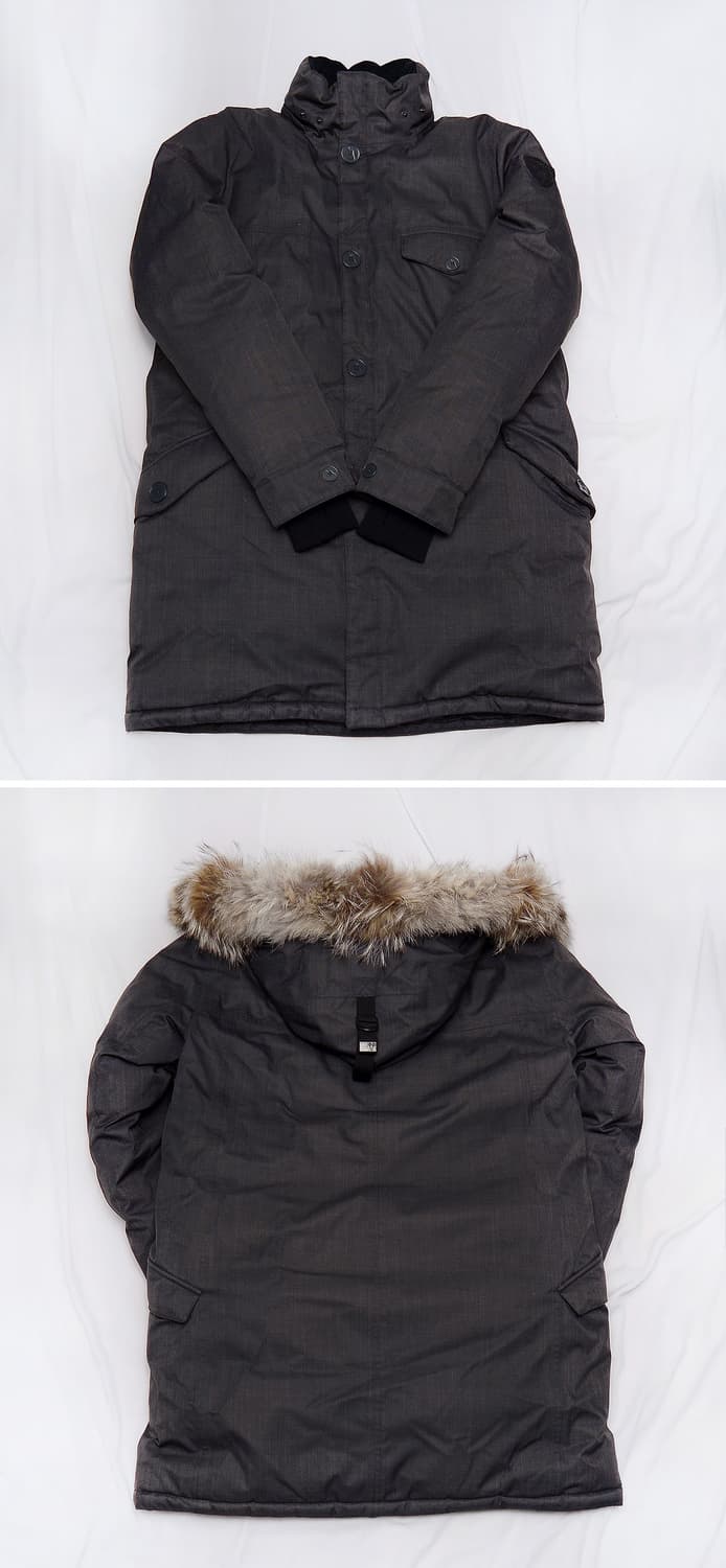 노비스 조한 헤비다운 롱패딩 파카 스틸그레이 (L / 105+) 상품이미지3