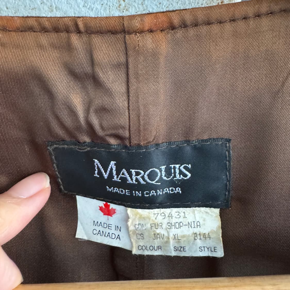 마르퀴스 CAN 스웨이드 조끼 베스트 상품이미지6