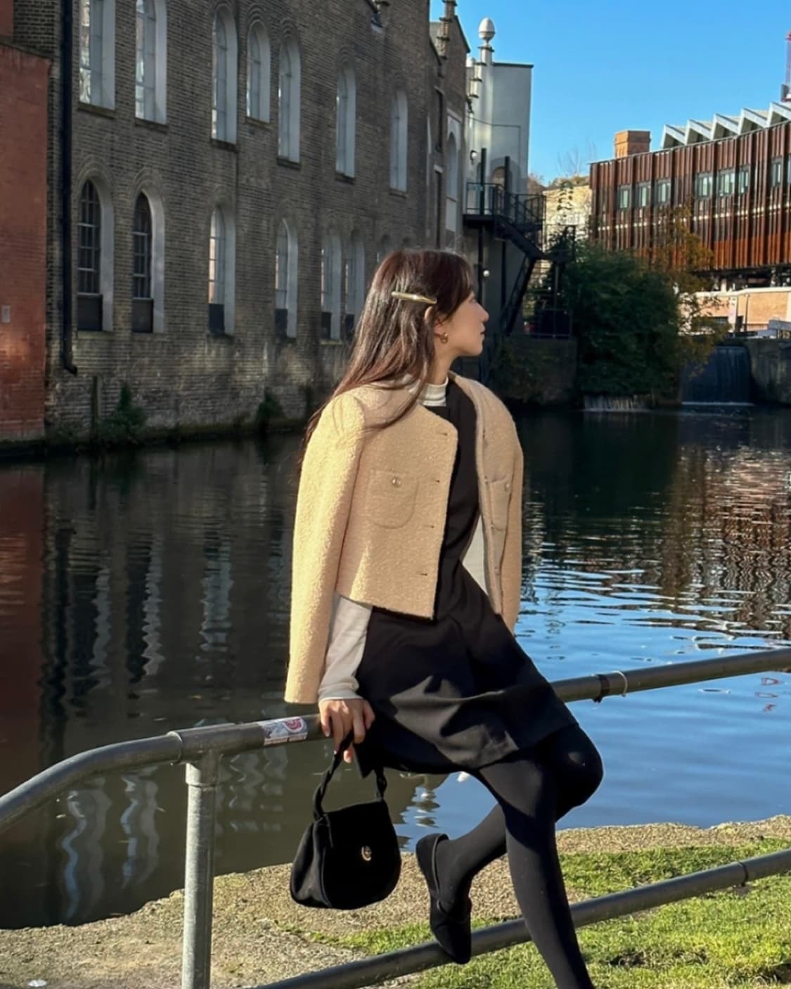 리얼코코 르웰린 부클 트위드 자켓 F(44~66) 상품이미지5