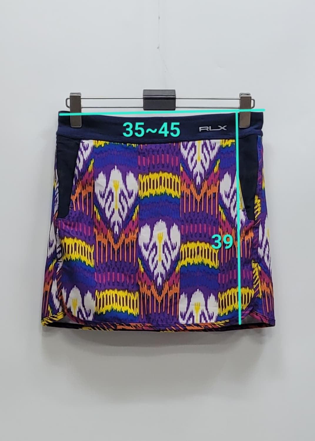 POLO 랄프로렌 골프 밴딩 스커트 / 여 XS 멀티컬러
 상품이미지10