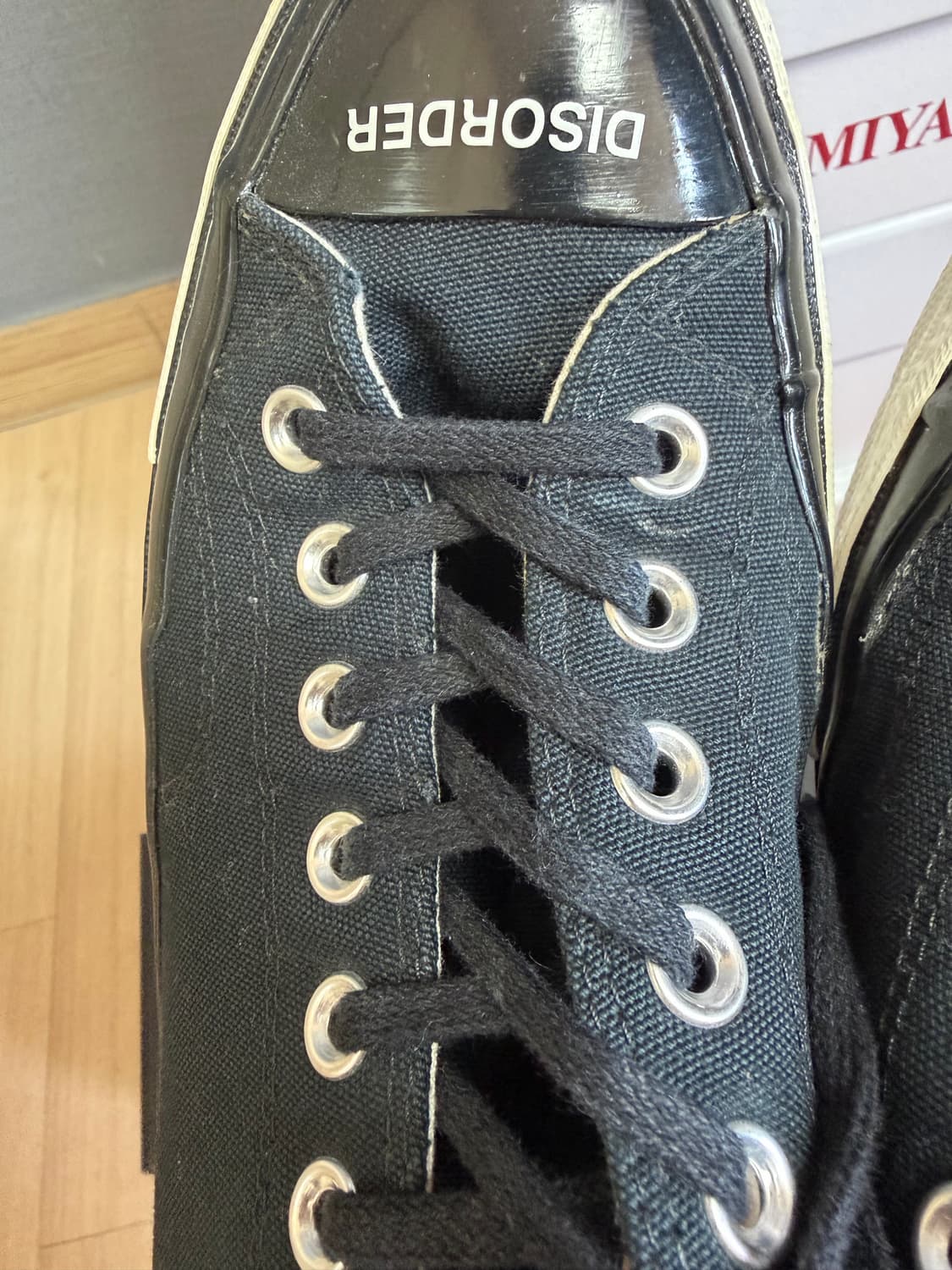 언더커버 컨버스 블랙 280사이즈 상품이미지6