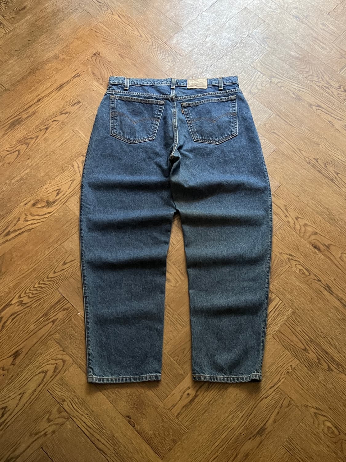 [38]90's 리바이스 시그니처 USA 545 루즈 배기핏 데님 팬츠 상품이미지1