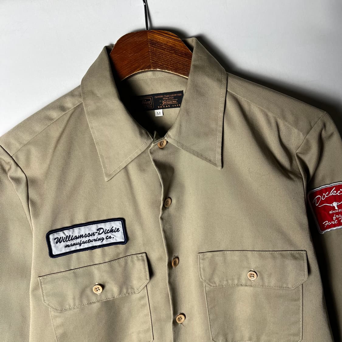 [Dickies] 디키즈 재팬 패치 워크셔츠 상품이미지3