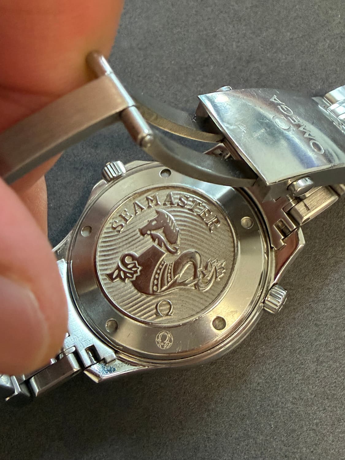 풀박스) 오메가 씨마스터300 (구씨마) + 질랜드 러버스트랩 상품이미지6