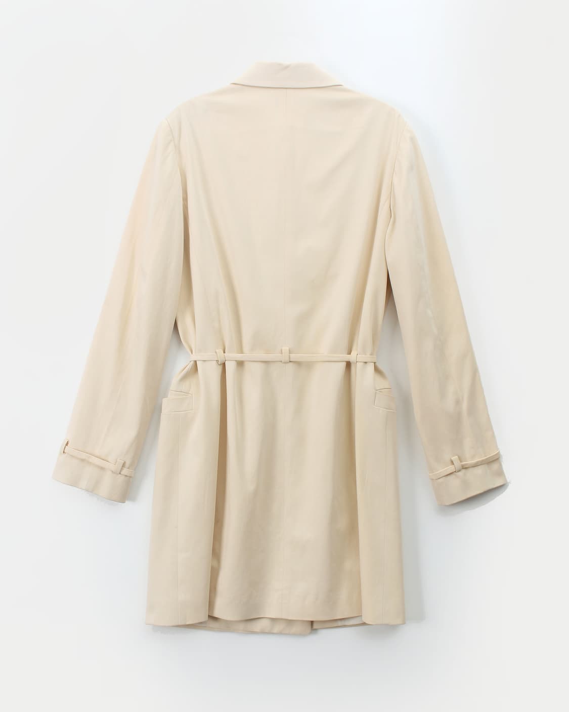 휴고보스 Boss 베이지 아이보리 스트랩 트렌치 코트 자켓 상품이미지5