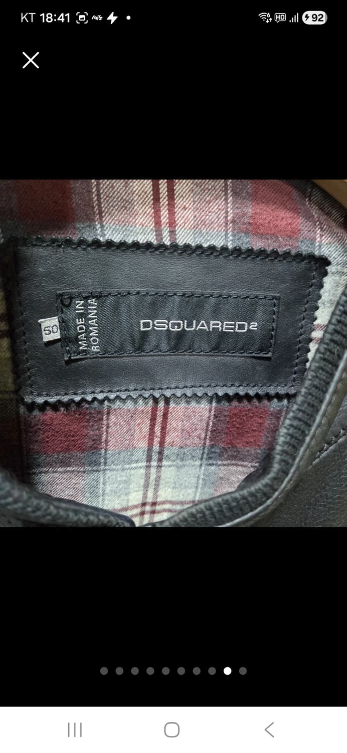 디스퀘어드2 말가죽 자켓 상품이미지7