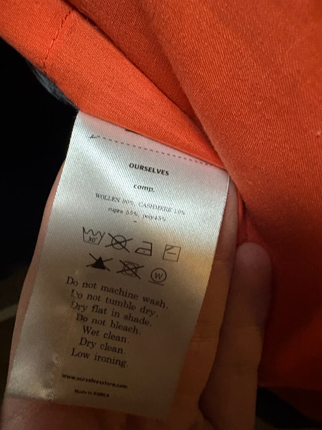 [1]아워셀브스 울캐시 후디드 코트 22FW 상품이미지2