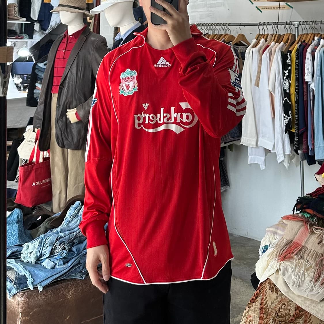 (착용컷) 아디다스 리버풀 06~08 토레스 유니폼 상의 (남성용 L) 상품이미지3