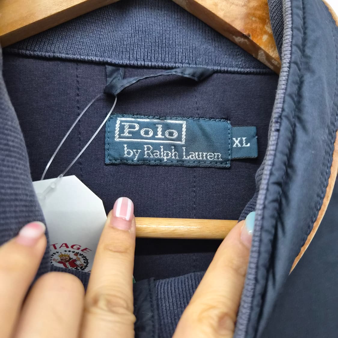 폴로 랄프로렌 네이비 바람막이 자켓 남성 XL 상품이미지5