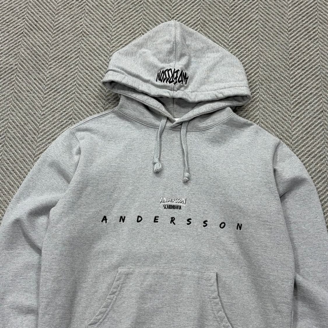 앤더슨벨 자수 로고 후드티 v2252 상품이미지3