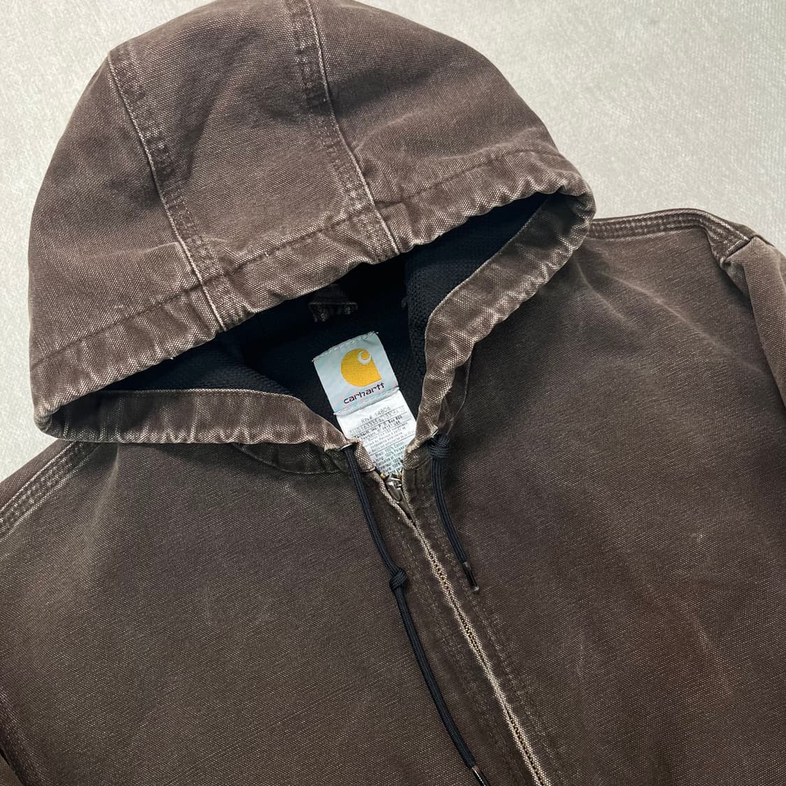 105 칼하트 j25 다크브라운 워크자켓 상품이미지2