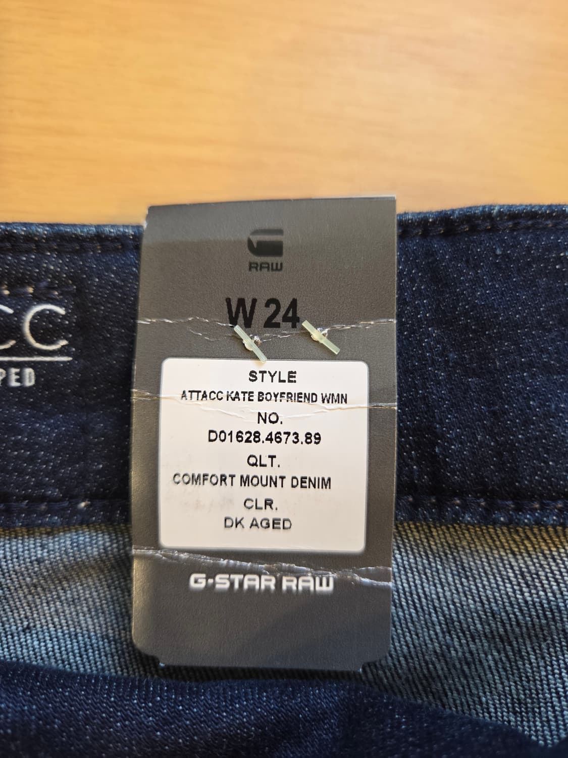 G-STAR RAW 다크 데님 청바지(23/24/25/27)스판 상품이미지5