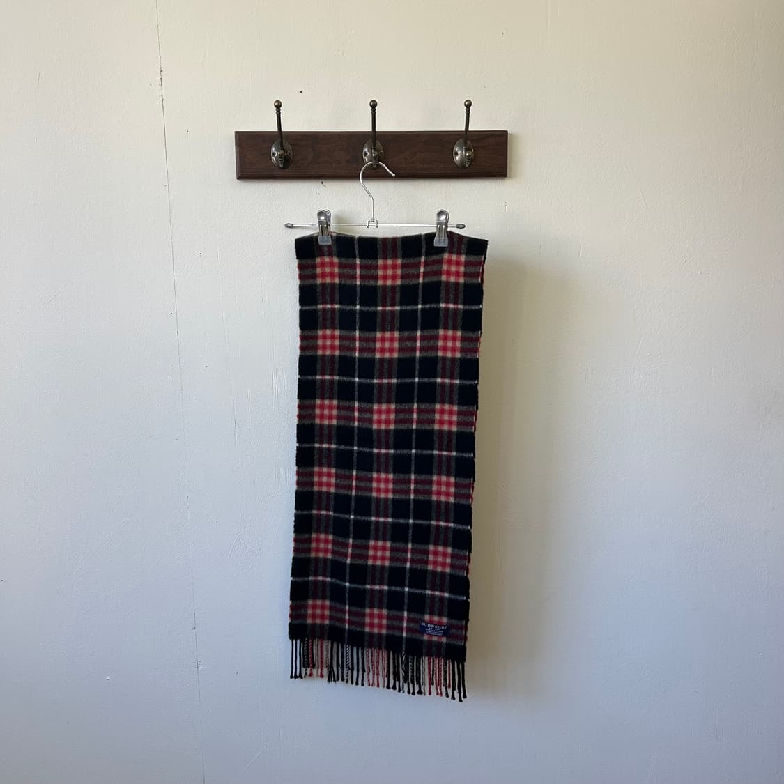 버버리 노바체크 캐시미어 머플러 상품이미지3