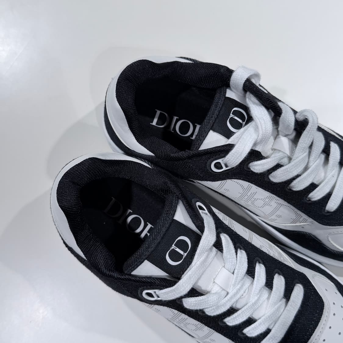 (A+/42) / 디올 갤럭시 B27 블랙 데님 스니커즈 상품이미지8