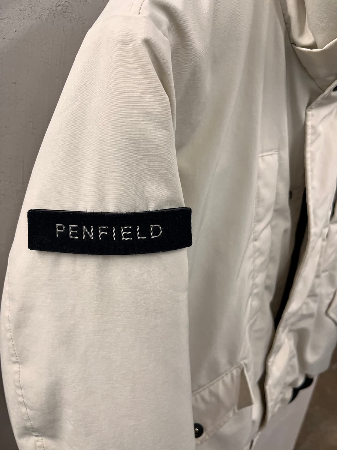 펜필드 덕다운 패딩 아이보리 L 상품이미지3