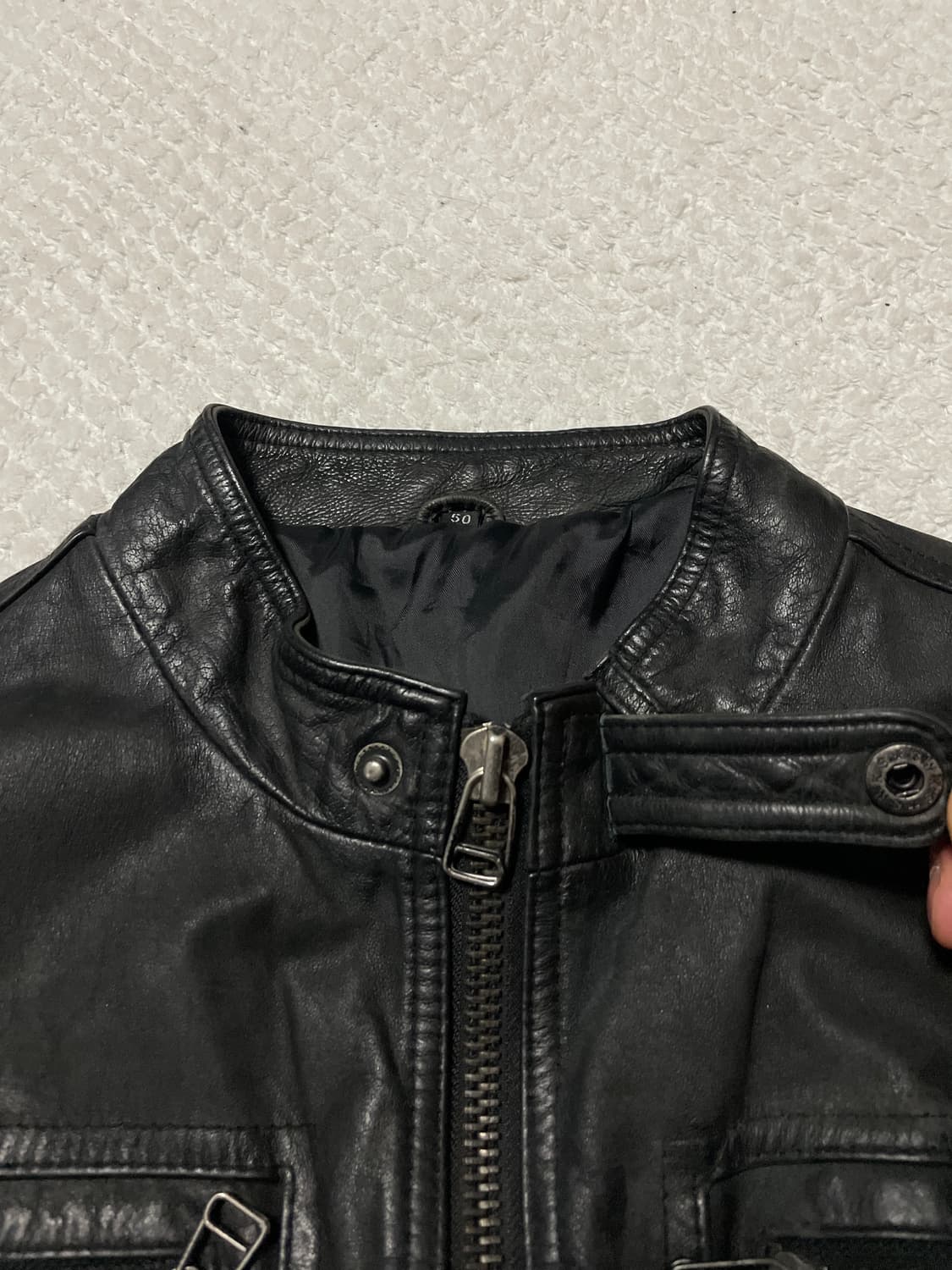 [50] L'homme en cuir 웨스턴 무드 소가죽 포켓 레더 상품이미지5