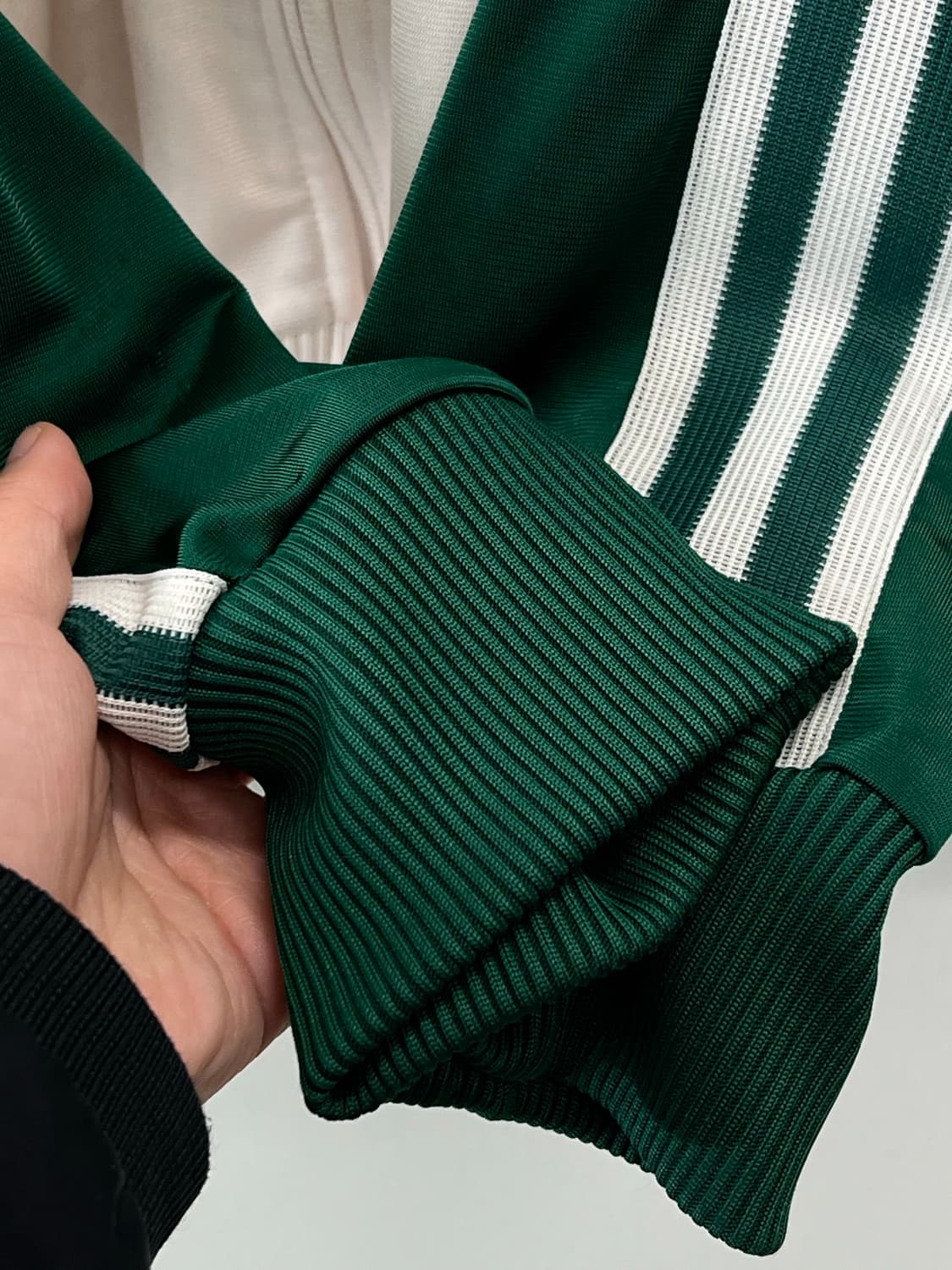 아디다스 SST 트랙탑 원더 화이트 컬리지에이트 그린 상품이미지5