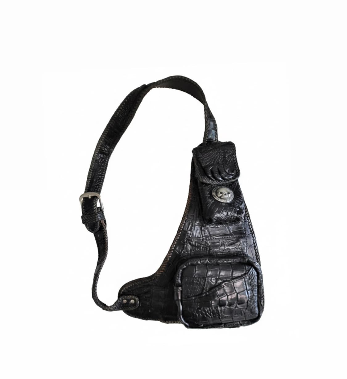 할리데이비슨 가죽 슬링백 상품이미지1