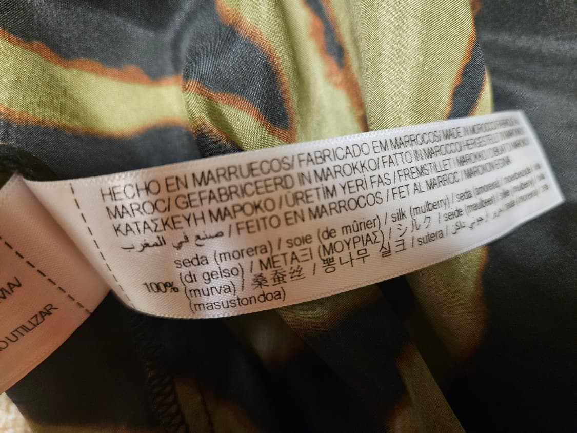 자라홈 뽕나무 실크 100% 커버업 상품이미지3