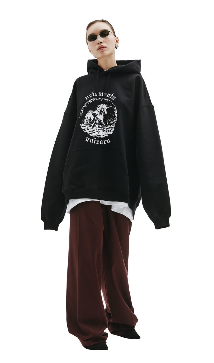 [XS] 베트멍 유니콘 후드 블랙 19fw 상품이미지1