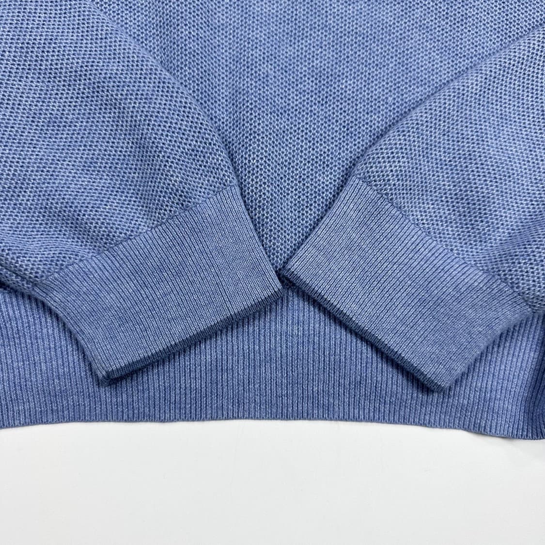 폴로 랄프로렌 포니 피마코튼 반집업 니트 (L) 상품이미지5