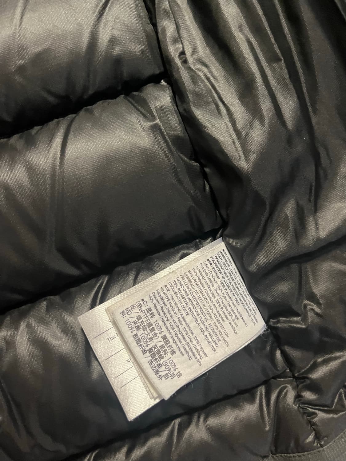 아크테릭스 써마 다운 파카 블랙 M 상품이미지5