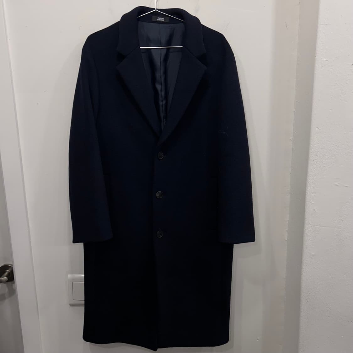 무신사스탠다드 케시미어블랜드 베이직 롱코트 상품이미지2