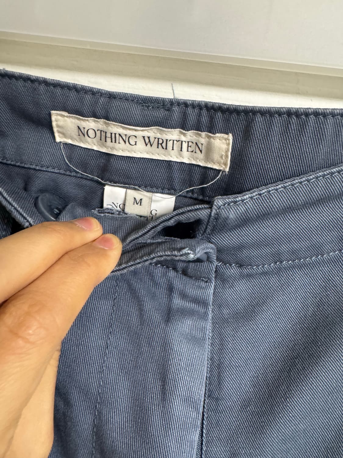 낫띵리튼 Nou Fatigue Pants (Indi Blue) m 퍼티그 상품이미지9