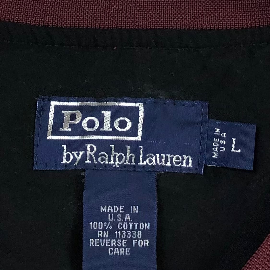 XL 폴로 버건디 웜업 상품이미지3