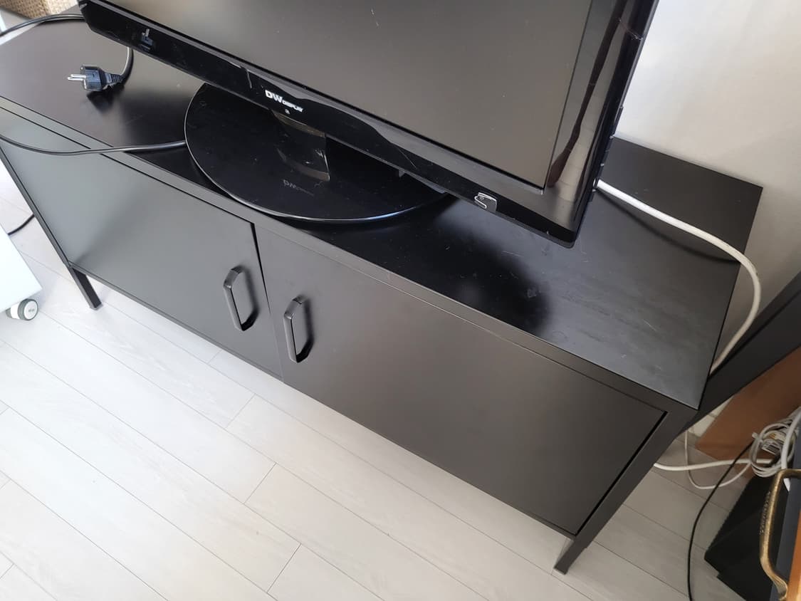 이케아 마켓비 까사미아 철재 원목 수납장 상품이미지4