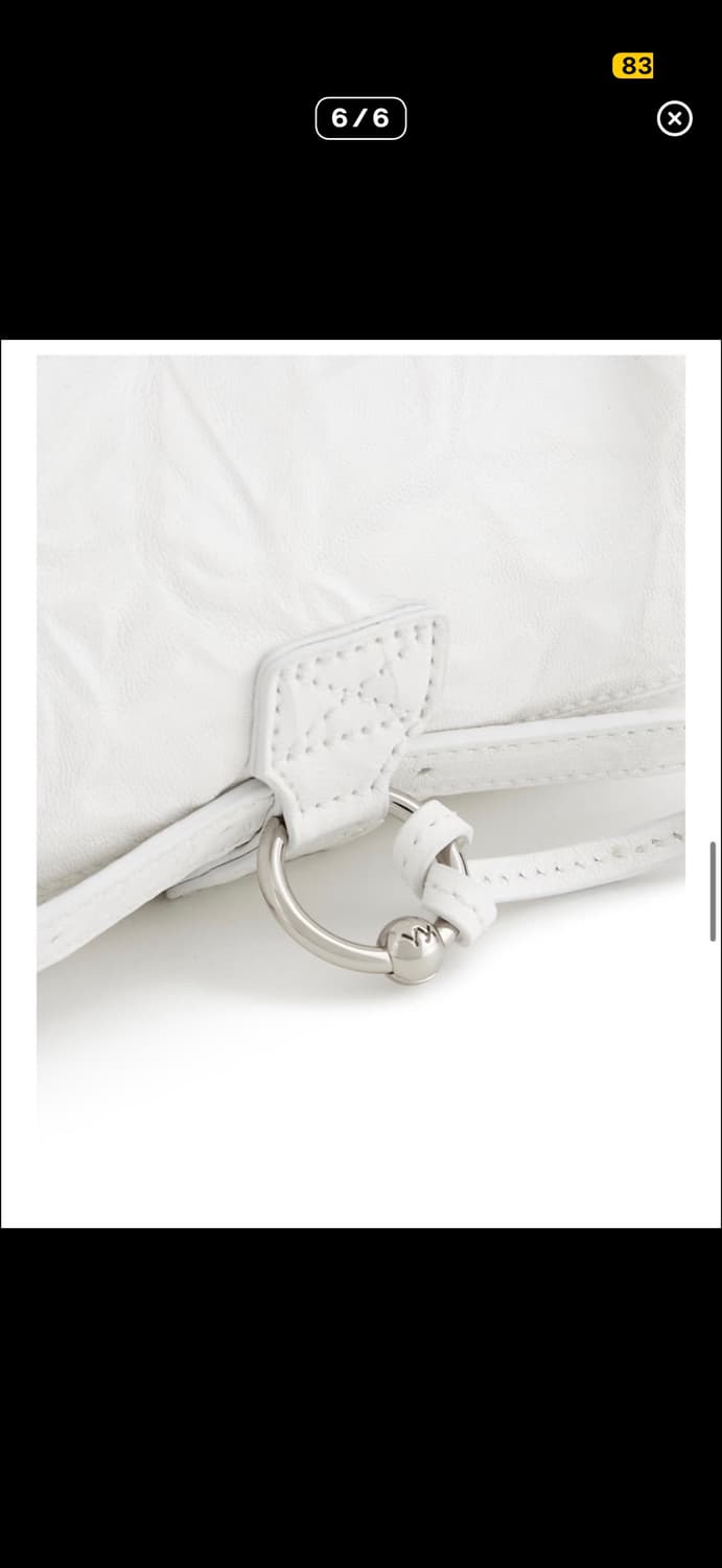 YY CRINKLE PILLOW MINI, WHITE 상품이미지6