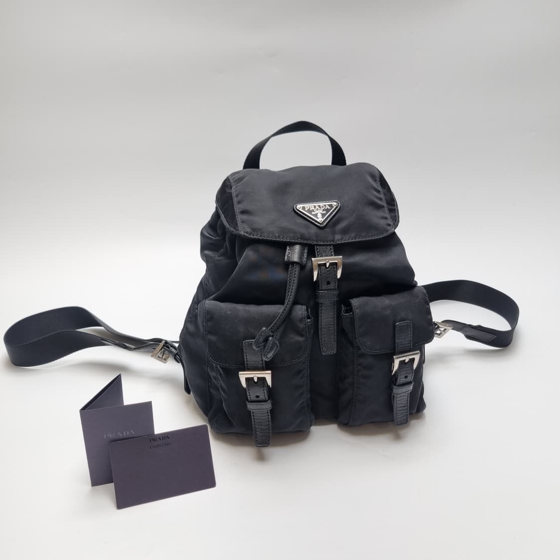 프라다 리나일론 사피아노 백팩 스몰 ( 1BZ677 ) 상품이미지3
