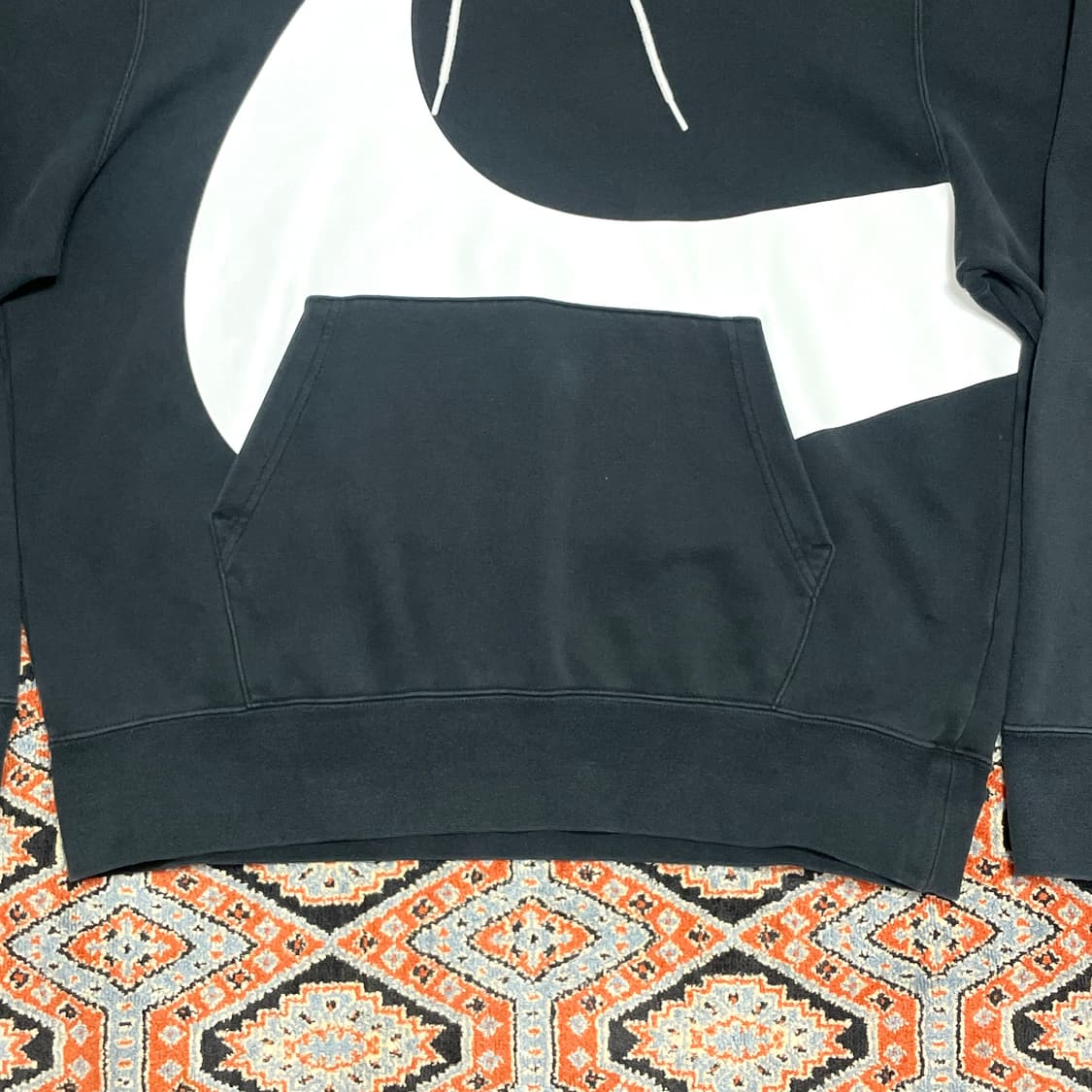 나이키 빅 스우시 블랙 후드티셔츠 남성XXL 상품이미지3